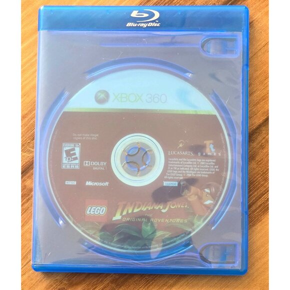 LEGO Indiana Jones: The Original Adventures (Microsoft Xbox 360 Disc Only Tested - Picture 1 of 4